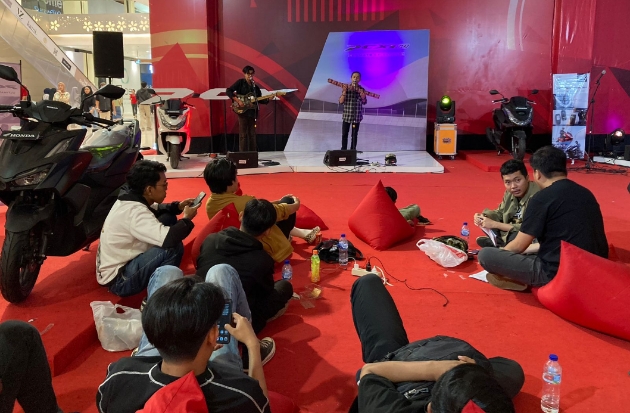 Semarak Honda Premium Matic Day di Makassar: Pameran Dibalut Ragam Hiburan Seru