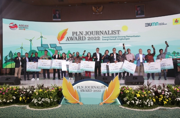 Angkat Tema Transisi Energi, Ini Daftar 24 Jurnalis Peraih PLN Journalist Award 2022