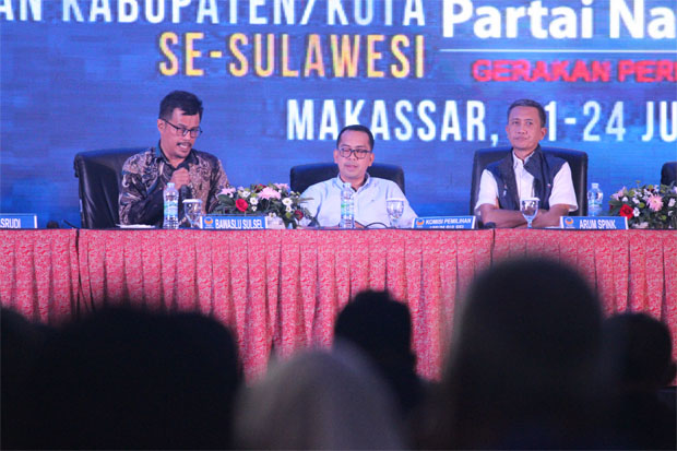 Di Acara Nasdem, Bawaslu Ajak Parpol Ikut Menyukseskan Jalannya Pemilu 2024