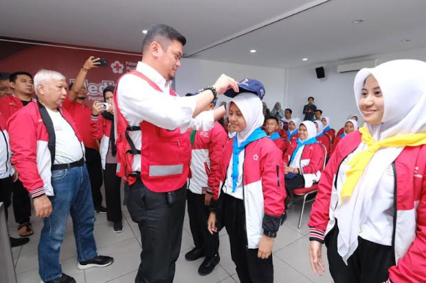 Ketua PMI Sulsel Lepas Kontingen ke Jumbara Nasional di Lampung