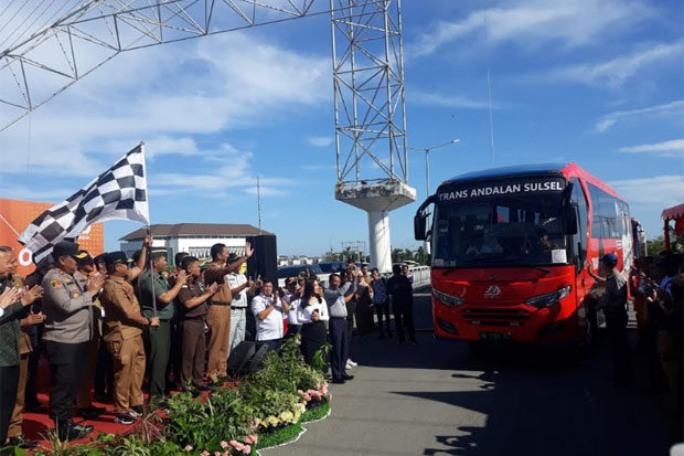 26 Bus Trans Andalan Sulsel Jangkau 16 Kabupaten/Kota