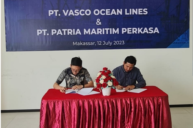 PT Vasco Ocean Lines Tanda Tangan Kontrak Pembelian 5 Set Kapal Senilai Rp285 M