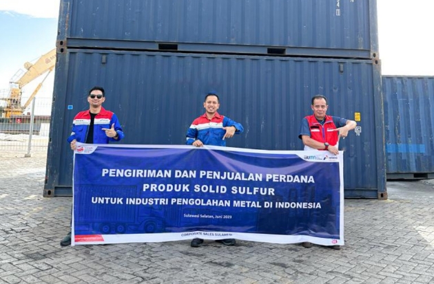 Pertamina Sulawesi Jual Produk Sulfur, Sasar Industri Smelter