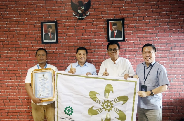Komitmen Terapkan HSSE, SPJM Raih Bendera Emas Sertifikasi SMK3