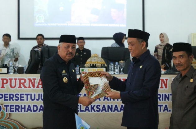 DPRD dan Pemkab Pinrang Setujui Ranperda Pertanggungjawaban APBD 2022