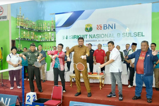 Adnan Harap Kabupaten Gowa Lahirkan Atlet Bulu Tangkis Nasional