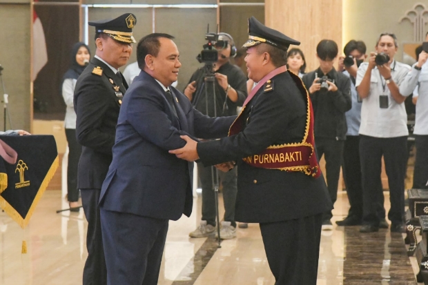 Sekjend Kemenkumham Sebut Pengabdian Bangsa Belum Usai saat Wisuda Purnabakti Pengayoman