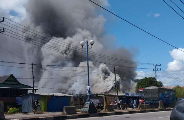Satu Rumah Warga Ludes Terbakar di Salenrang, Diduga Dipicu Korsleting Listrik