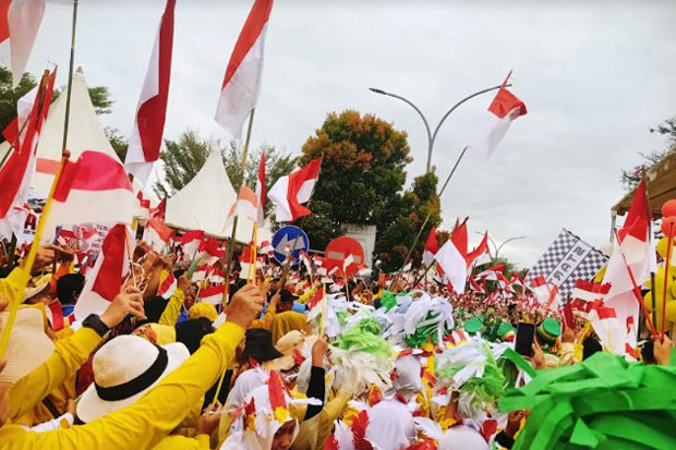 Jalan Santai HUT Kemerdekaan RI di Luwu Utara Diikuti 50 Ribu Orang