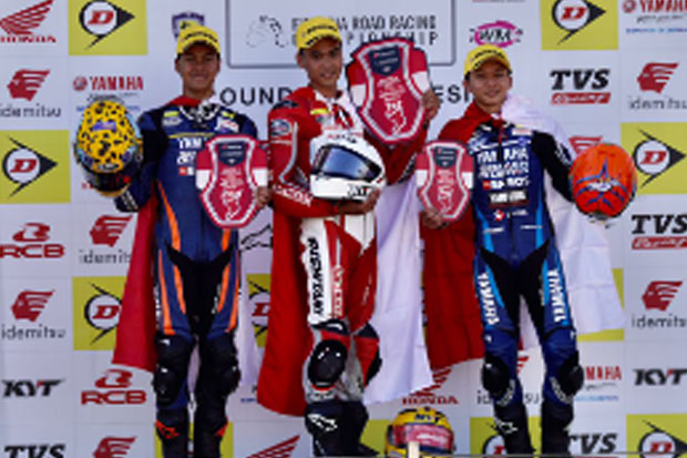 Pembalap Astra Honda Rengkuh Juara di ARRC Mandalika