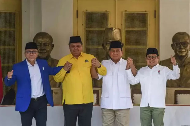 Resmi Koalisi, Golkar & PAN di Sulsel Harap Jatah Cawapres ke Prabowo