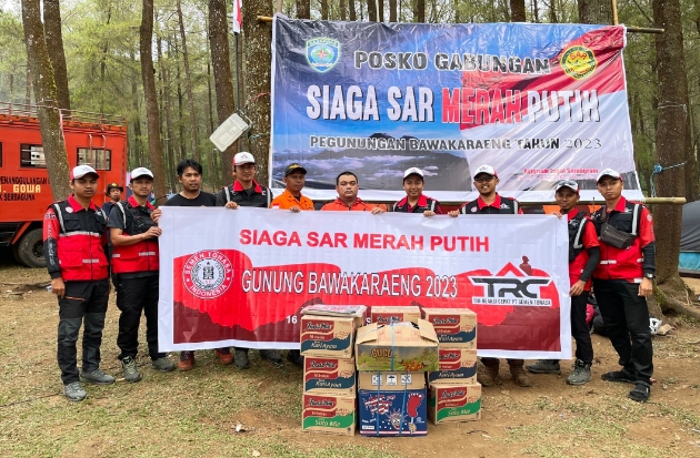 PT Semen Tonasa Siagakan TRC Pantau Aktivitas Pendakian di Gunung Bawakaraeng