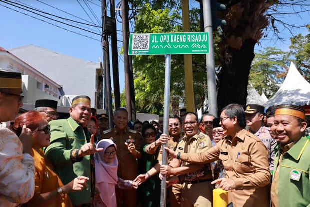 Nama Jalan Cenderawasih Makassar Berganti Jadi Opu Daeng Risadju