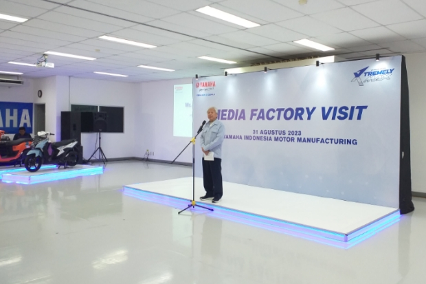 Pabrik Motor Yamaha Indonesia Produksi Satu Unit Tiap 0,7 Menit