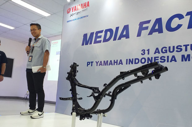 YIMM Buka-bukaan Material dan Teknologi pada Rangka Motor Yamaha