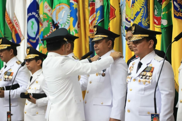 Bahtiar Baharuddin Resmi Jabat Pj Gubernur Sulsel