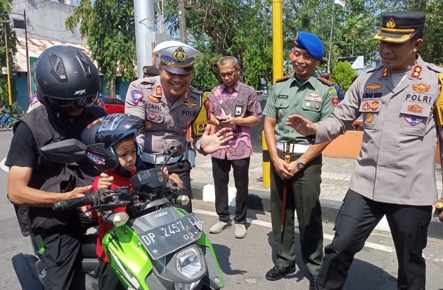 Polres Parepare Gencarkan Kampanye Keselamatan Berlalu Lintas