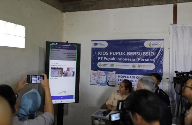 Lewat Aplikasi iPubers, Pupuk Indonesia Perluas Digitalisasi Kios Pupuk Bersubsidi,