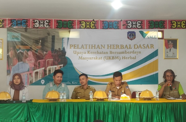 Lewat Pelatihan Herbal, PT Vale Dorong Kemandirian Warga pada Sektor Kesehatan