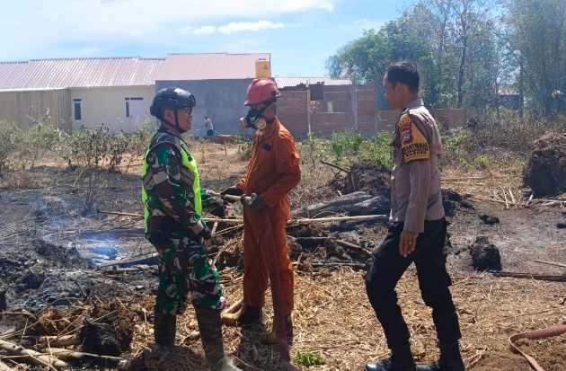 Dampak Cuaca Ekstrem, 3 Hektare Lahan di Marusu Kembali Terbakar
