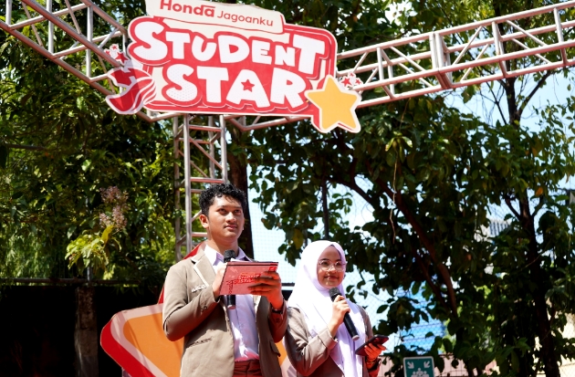 Keseruan Roadshow Honda Student Star di SMA Islam Athirah