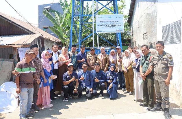 Peduli Lingkungan, Pelindo Regional 4 Bantu Sistem Sarana Air Bersih untuk Warga Tallo