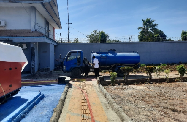 BPBD Maros Suplai 20 Ribu Liter Air Bersih untuk LPKA