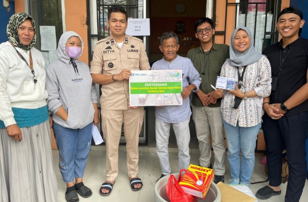 Pelindo Regional 4 Lakukan Pendampingan Program Bank Sampah di Sekitar MNP