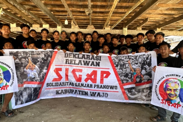 Relawan SIGAP Wajo Siap Jadi Mesin Pendulang Suara untuk Ganjar Pranowo