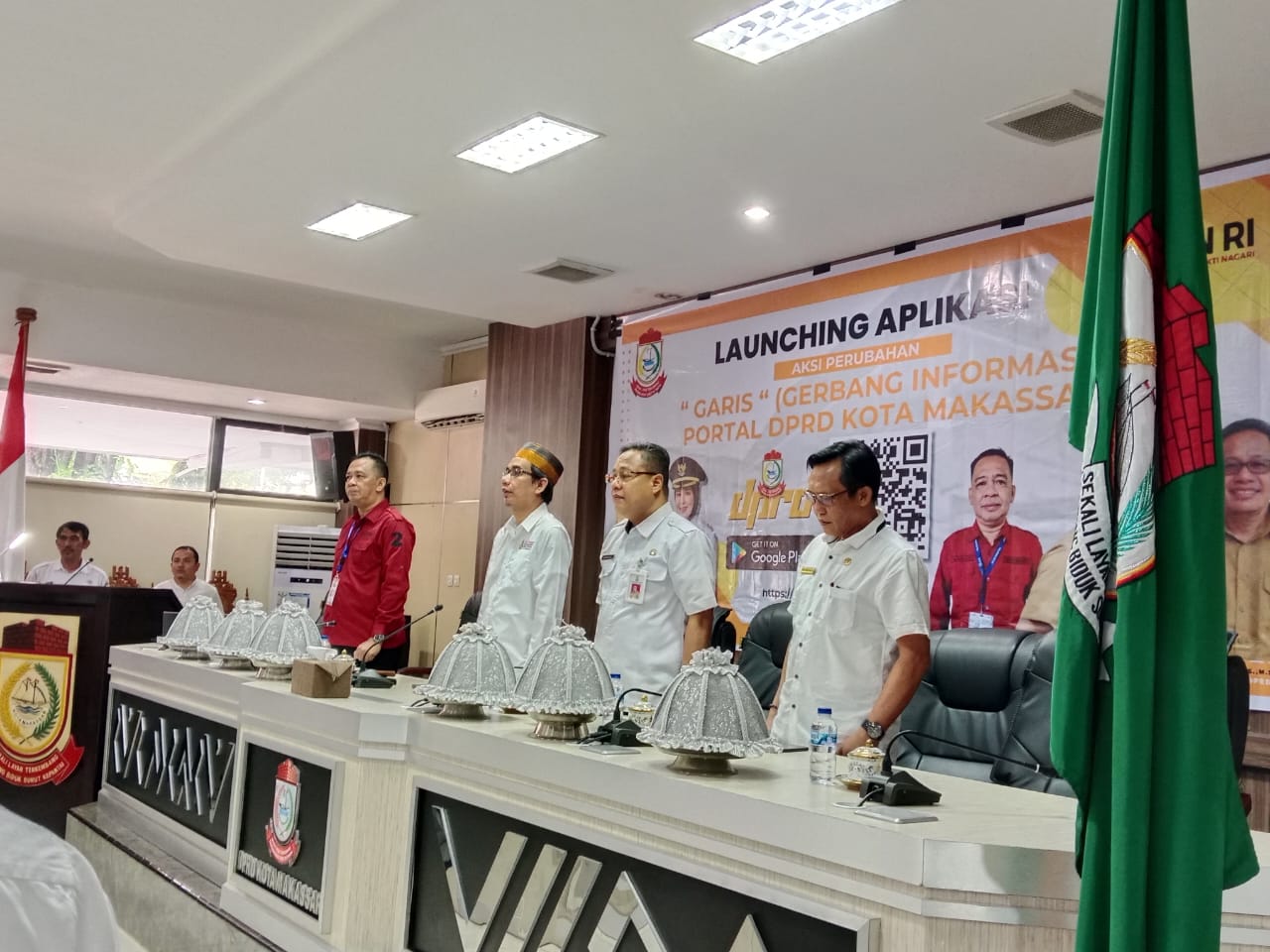 Pantau Kinerja Dewan, Sekretariat DPRD Makassar Luncurkan Aplikasi Garis