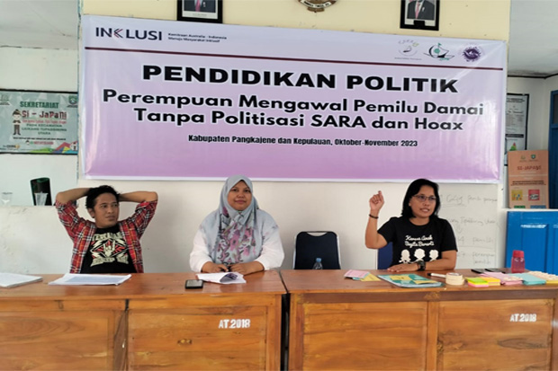 Kawal Pemilu 2024, YKPM Sulsel Gelar Pendidikan Politik Pemilih Perempuan