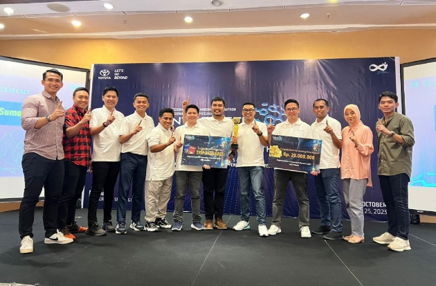 Kalla Toyota Urip Sumoharjo jadi Pemenang Regional Kaize & Innovation Marathon Contest 2023