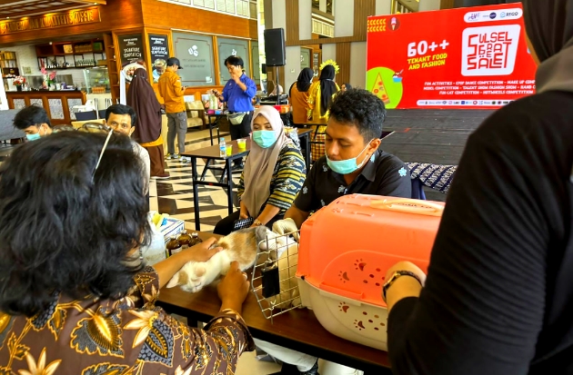 Sahabat Om Boer Dukung Makassar Pawrent Community Gelar Vaksinasi Rabies