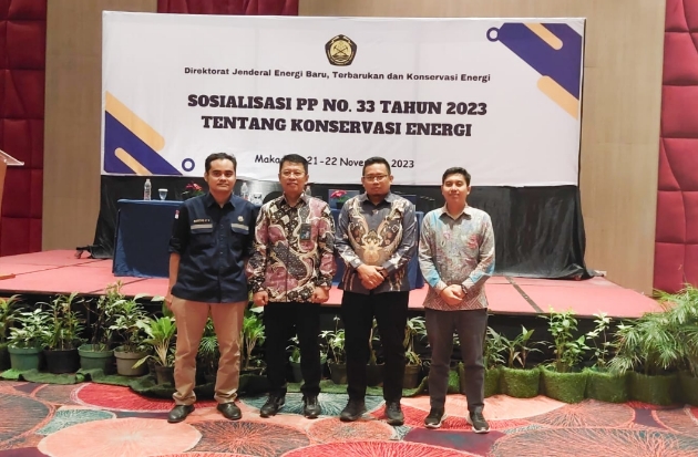 Direktur Operasi Semen Tonasa jadi Narasumber Sosialisasi Konservasi Energi di Makassar