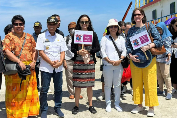 Kapal Perempuan dan YKPM Paparkan Program saat Kunjungan Dubes Australia di Pangkep