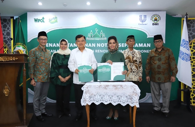 Unilever dan DMI Renovasi 90 Surau di Berbagai Wilayah Indonesia