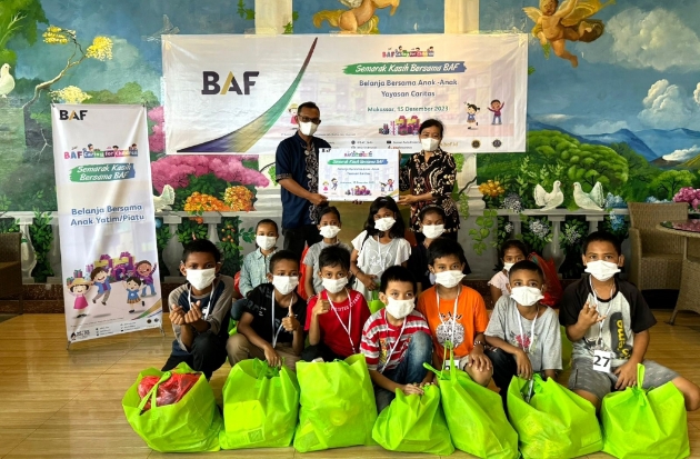 Termasuk Makassar! BAF Ajak Lebih dari 300 Anak Yatim/Piatu Berbelanja Bersama di 9 Kota