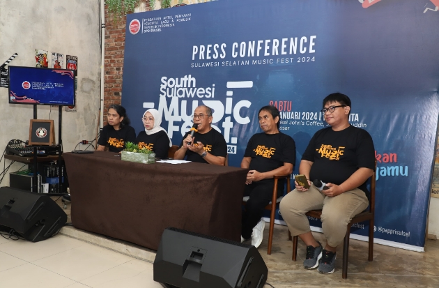 Gelar South Sulawesi Music Festival 2024, DPD PAPPRI Sulsel Siap Cetak Talenta Lokal Berkualitas