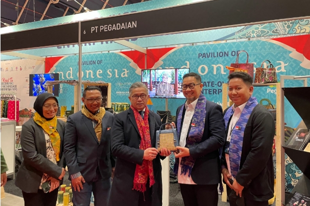 UMKM dan Desa Binaan Pegadaian Pamerkan Produk Unggulan di Belanda