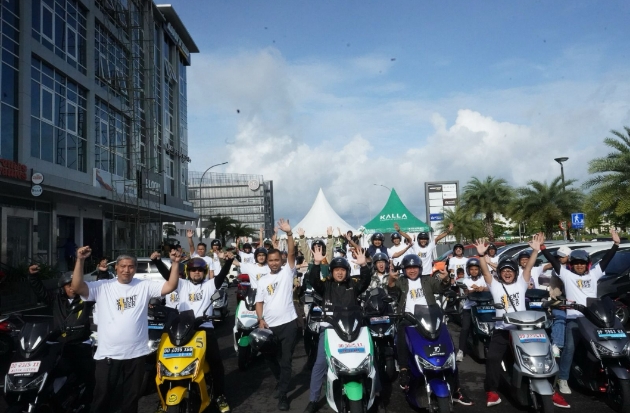 Kalla Kars Inisiasi Pembentukan Komunitas Motor Listrik Pertama di Makassar
