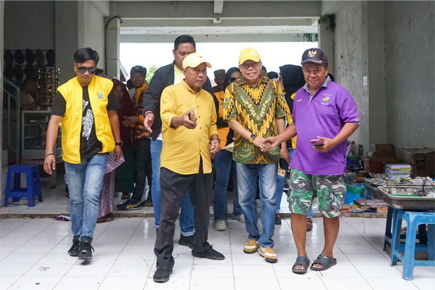 Pasar di Parepare Bersih dan Modern, Pedagang di Barru pilih Taufan Pawe ke DPR RI