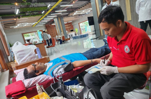 Sukseskan Bulan K3 Nasional 2024, PLN UID Sulselrabar Gelar Donor Darah