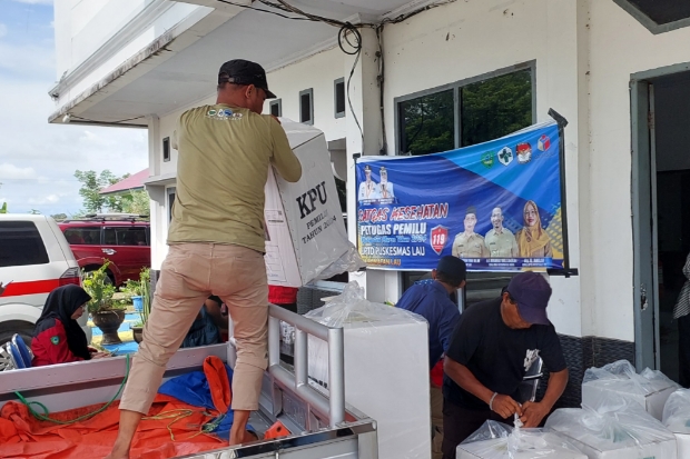 Pengumpulan Logistik Pemilu di Tingkat Desa Rampung