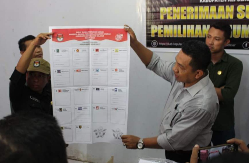 KPU Selayar Lakukan PSU di 3 TPS, Coblos Susu Presiden hingga DPRD Provinsi
