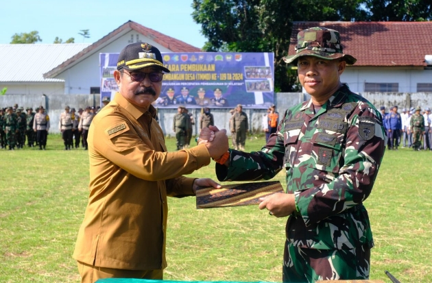 Wabup Gowa Sebut Program TMMD Kontribusi TNI untuk Daerah