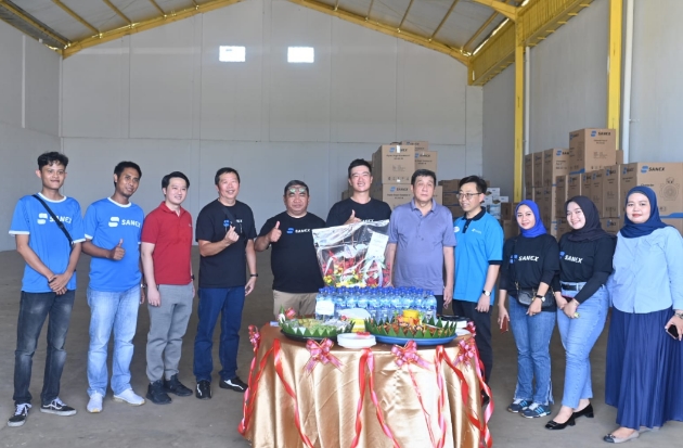 Resmikan Distribution Center di Makassar, Sanex Optimistis Omzet Naik Berlipat