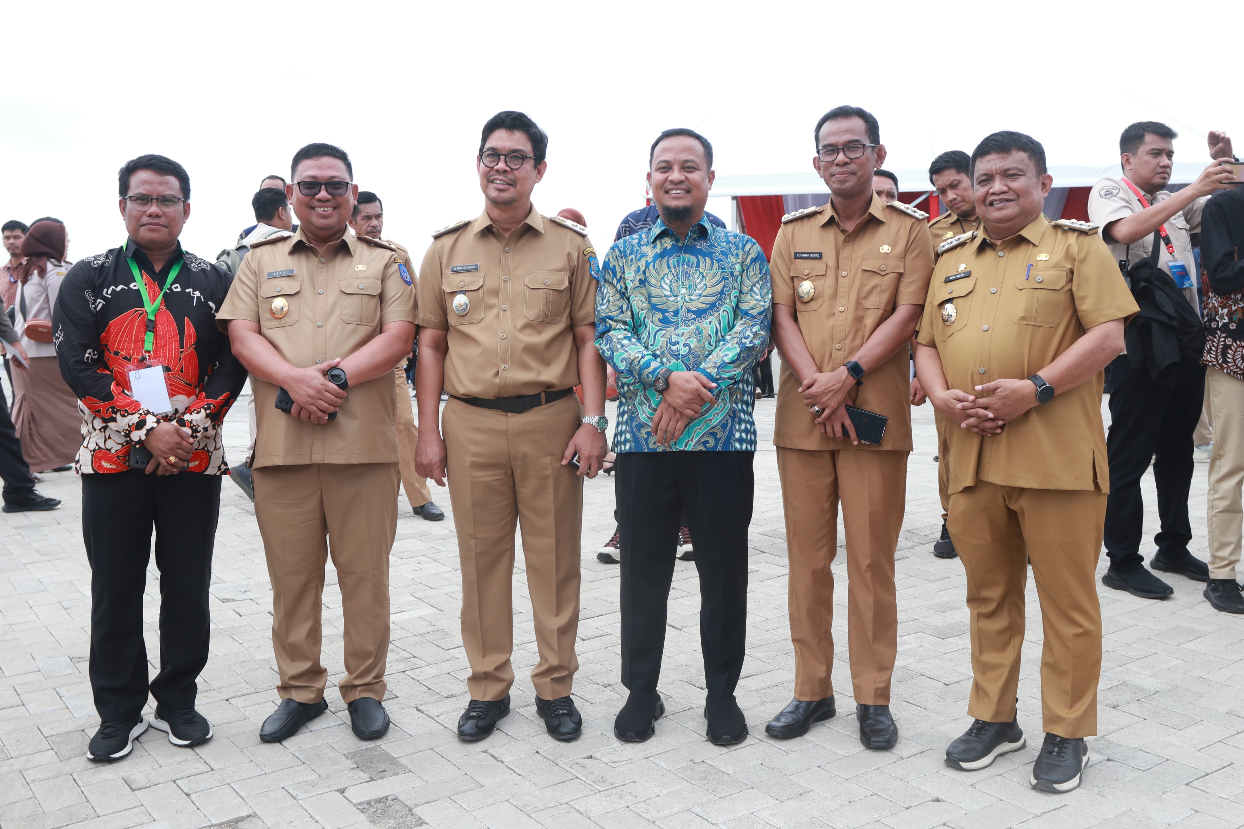 Pj Wali Kota Palopo Asrul Sani Hadiri Kunker Presiden Jokowi di Makassar