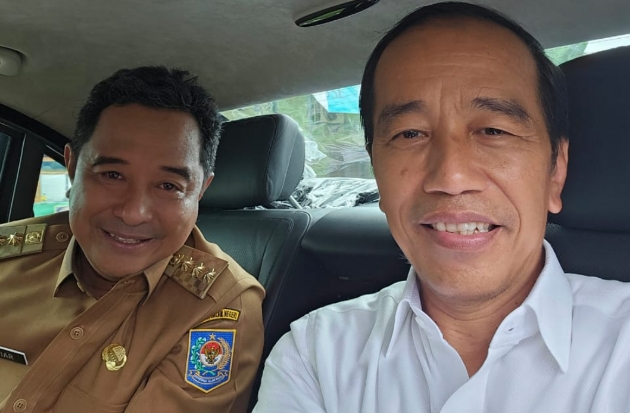 Semobil Presiden Jokowi, Pj Gubernur Bahtiar Laporkan Perkembangan Sulsel