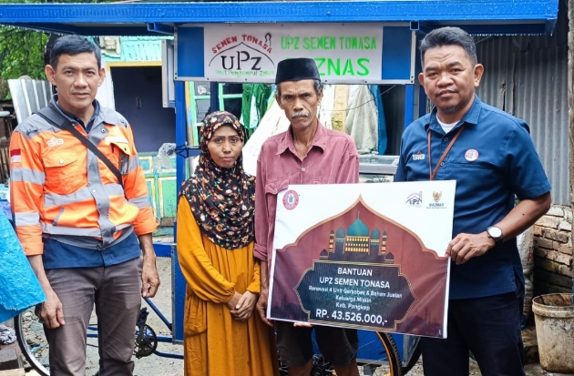 Sepanjang 2024, UPZ PT Semen Tonasa Salurkan Modal Bantuan Usaha hingga Program Jumat Berkah