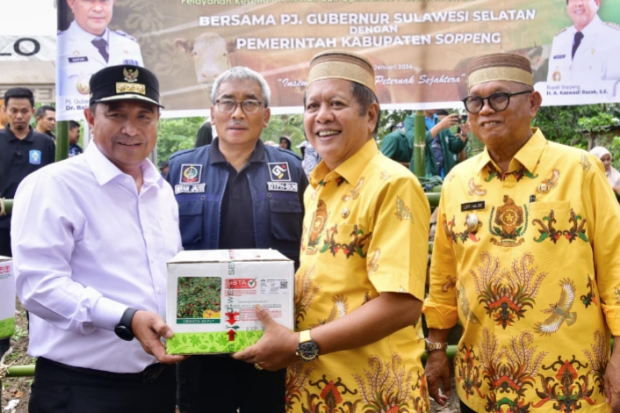 Pj Gubernur Puji Langkah Bupati Soppeng Sertifikasi Bibit Cabai Tampaning